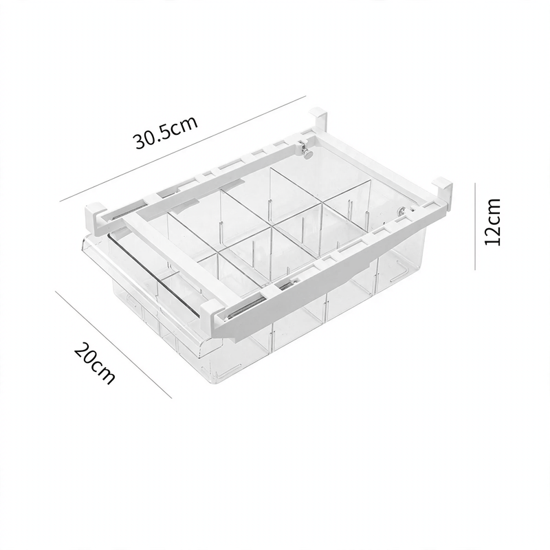 Refrigerator organizer, drawer, food grade