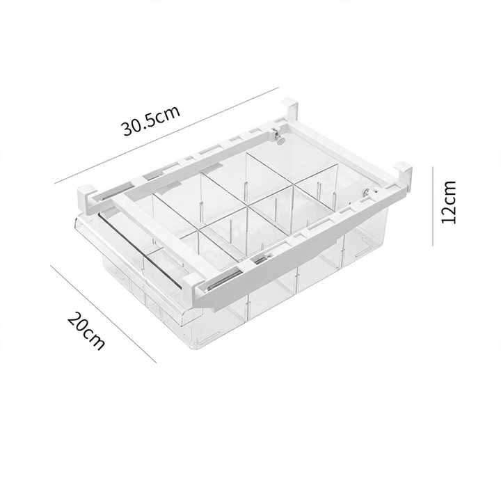 Refrigerator organizer, drawer, food grade