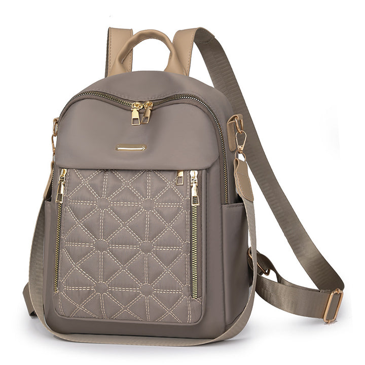 Waterproof women's backpack made of Oxford fabric