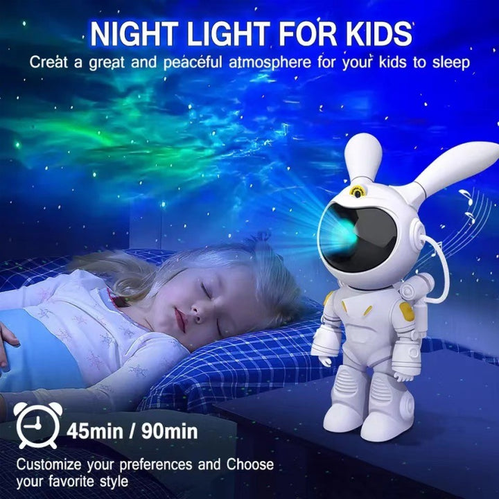 Astronaut Projection Lamp with Starry Sky