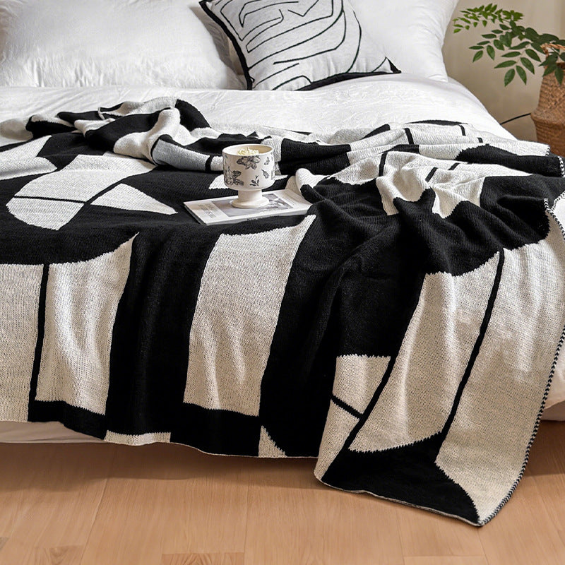 Acrylic Throw Blanket, simple and elegant