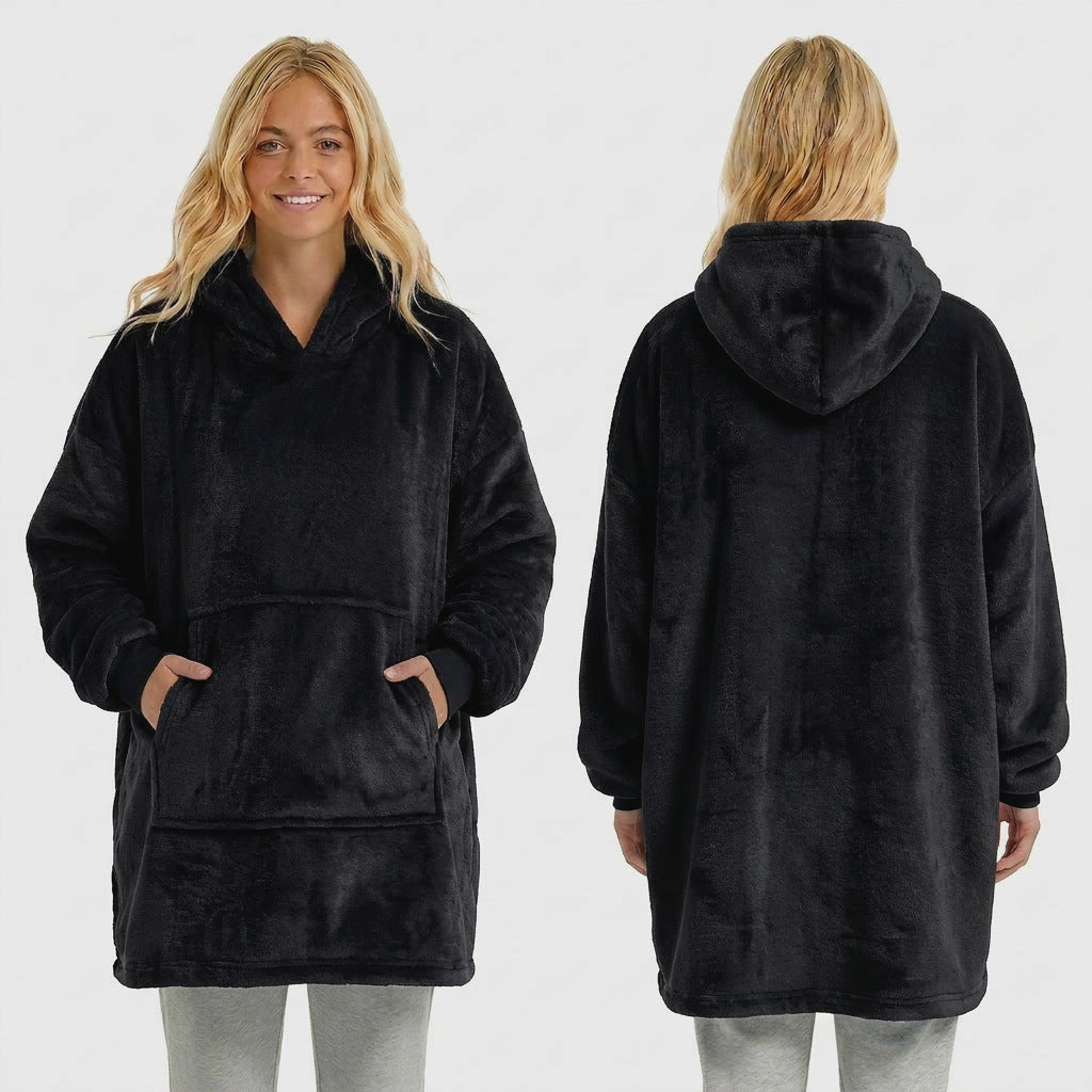 Portable blanket made of fleece, 350 g/m²