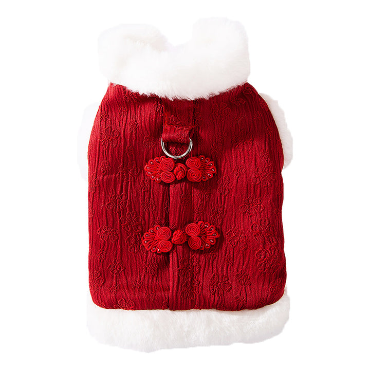 Chinese Vest for Cats, Winter Style