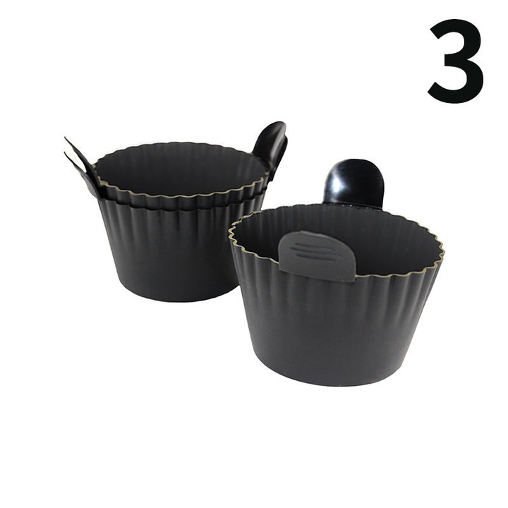 Silicone baking mold, egg shape, 9×7.5×5.5 cm