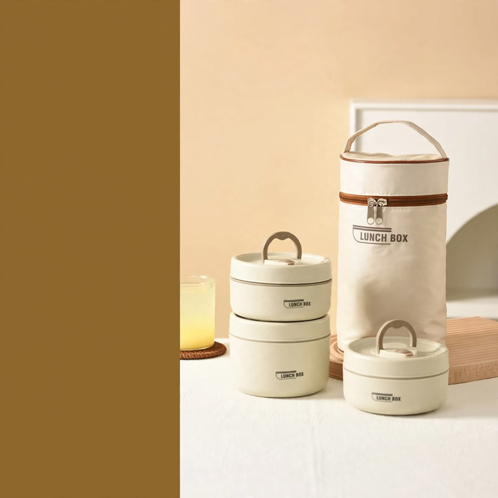 Stainless Steel Lunch Box, Multi-layer, 501–800 ml