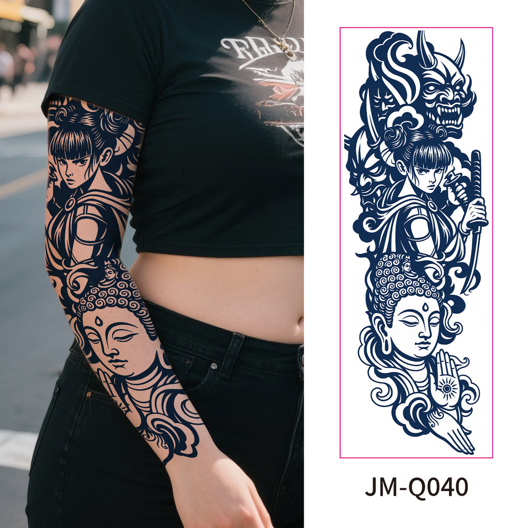 Temporary tattoo stickers, various designs