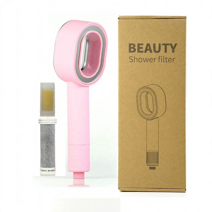 3-in-1 Shower head with massage function, plastic