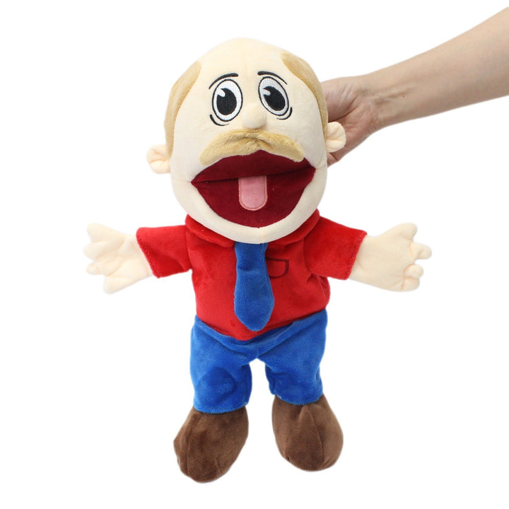 Hand puppet shark with movable arms
