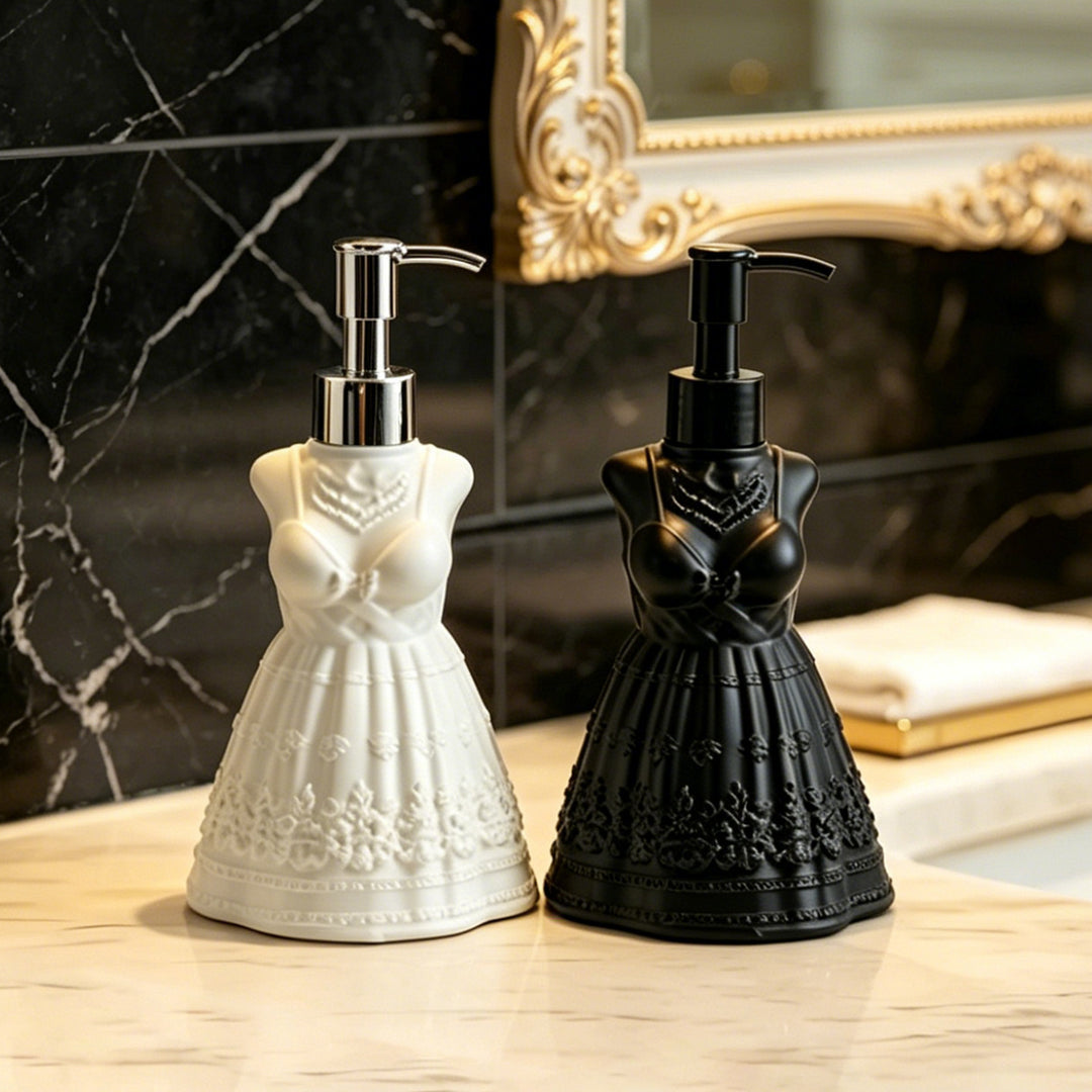 Soap dispenser half-tube design, 350 ml