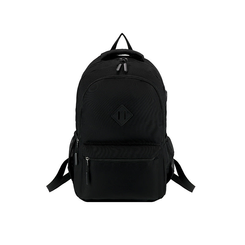 Travel backpack, 36–55 L, striped pattern