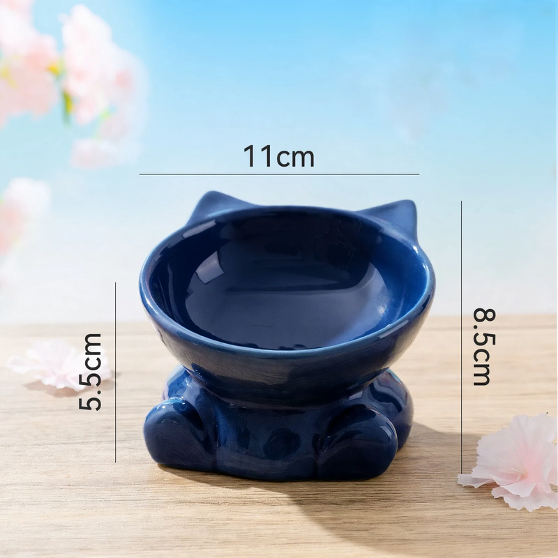 Ceramic Pet Water Bowl with Water Circulation
