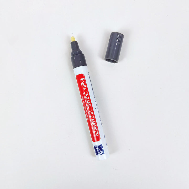 Grout pen for ceramic tiles in various colors