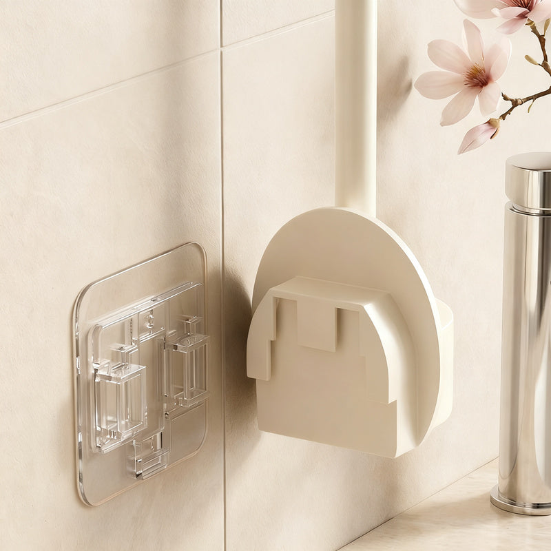 Wall mount for hair dryer, ABS, without drilling