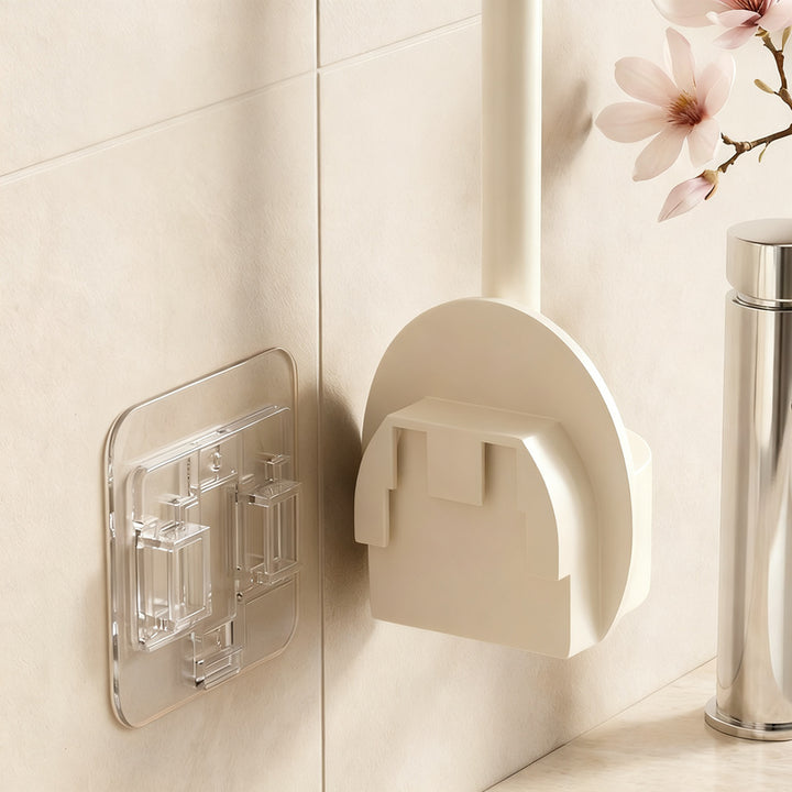 Wall mount for hair dryer, ABS, without drilling
