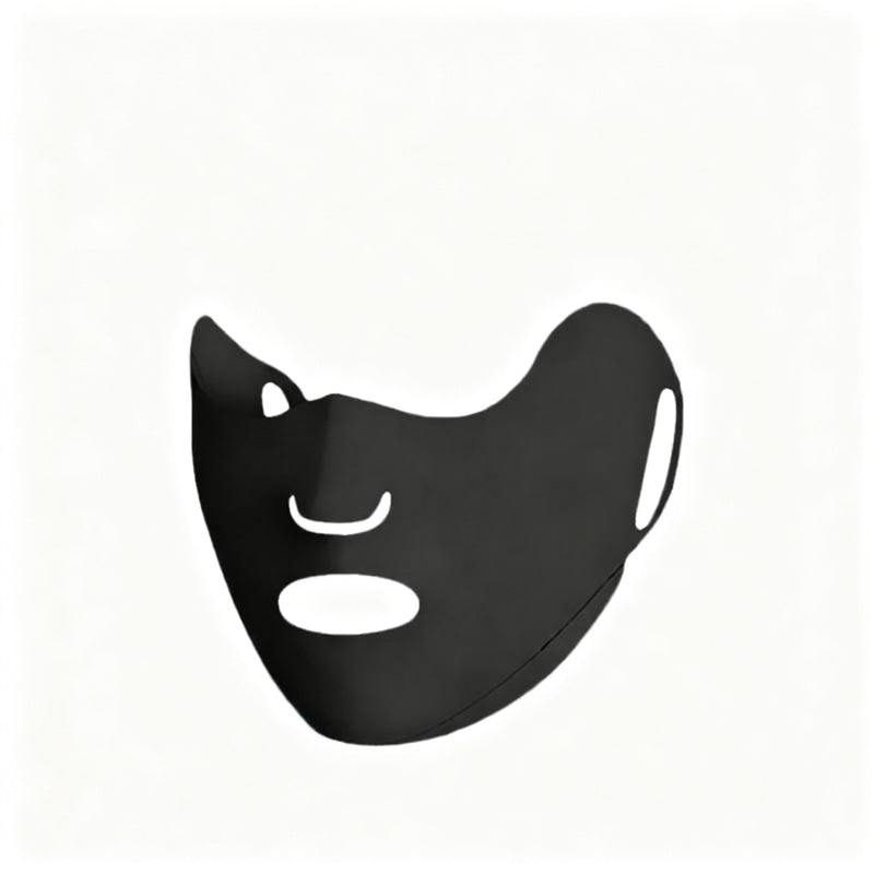 UV protection face mask with ear loops and neck protection