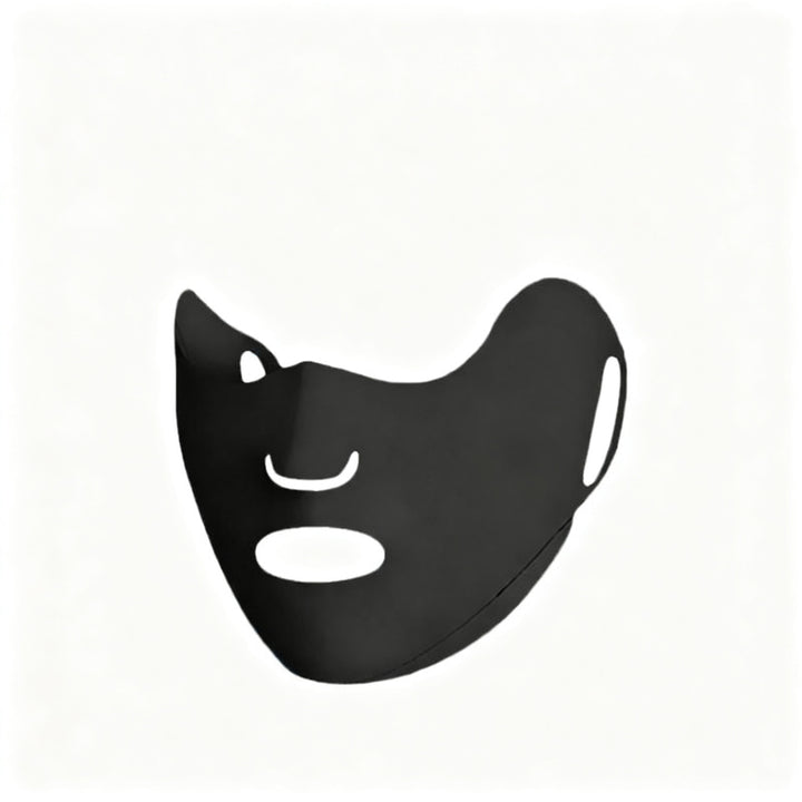 UV protection face mask with ear loops and neck protection