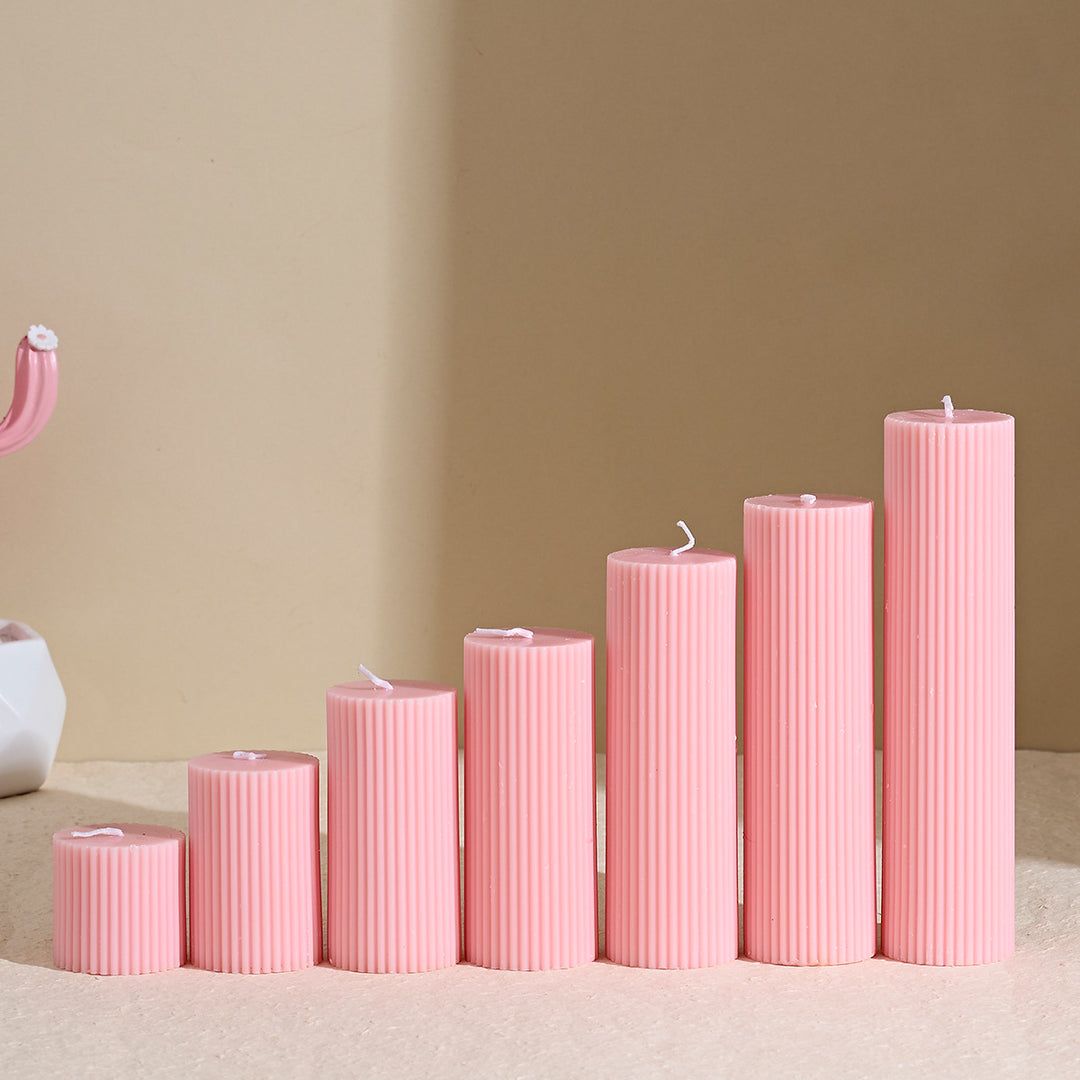 Round Soy Scented Candle, handmade