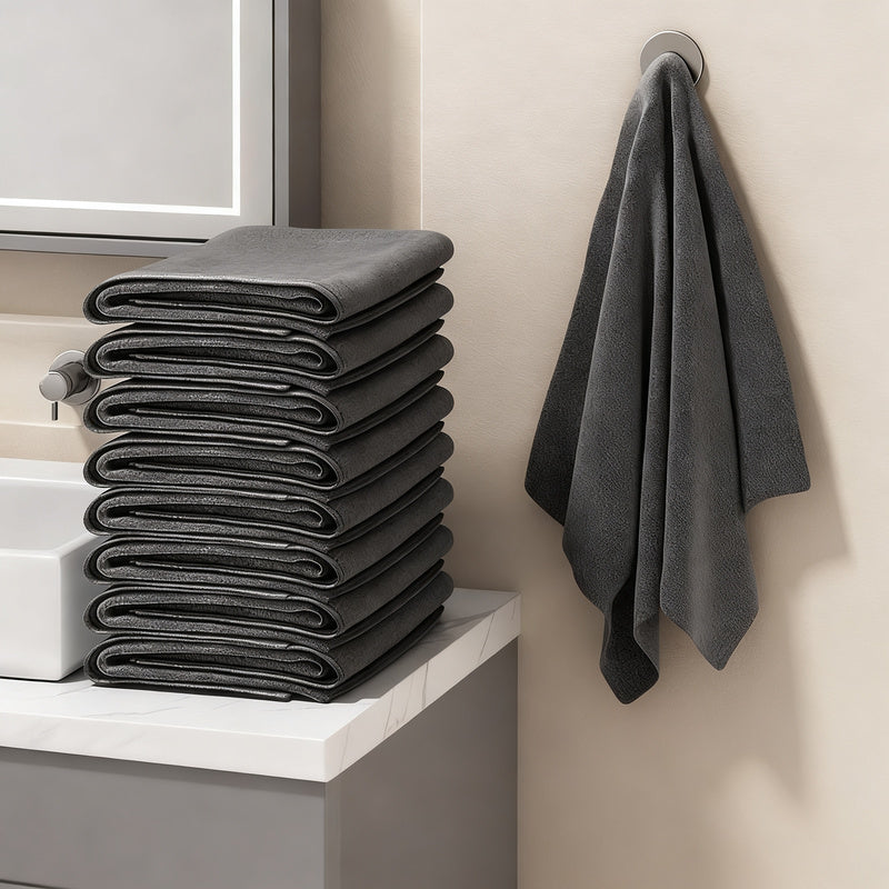 Microfiber cleaning cloths, versatile use