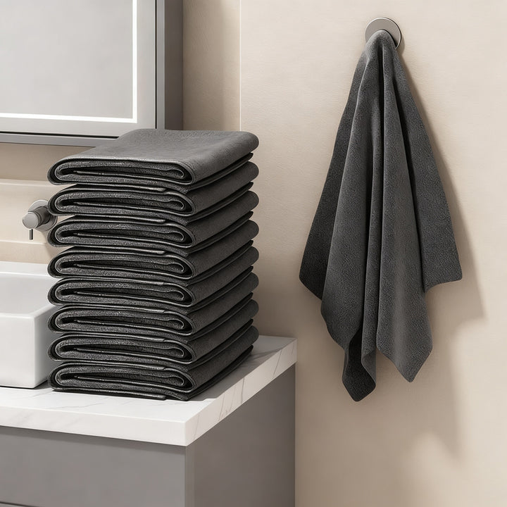 Microfiber cleaning cloths, versatile use