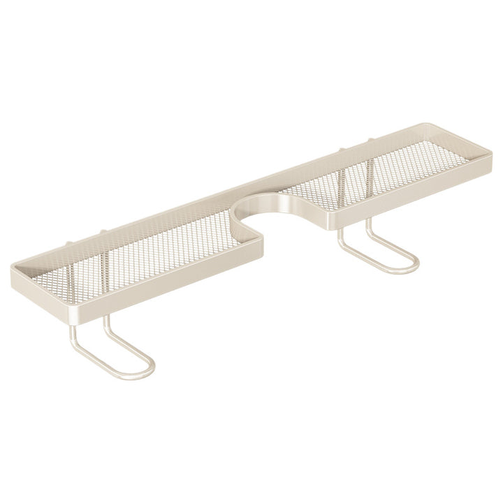 Bathroom shelf for sink without drilling