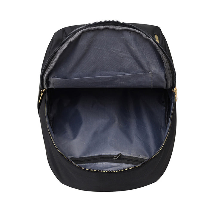 Large nylon backpack with ergonomic design