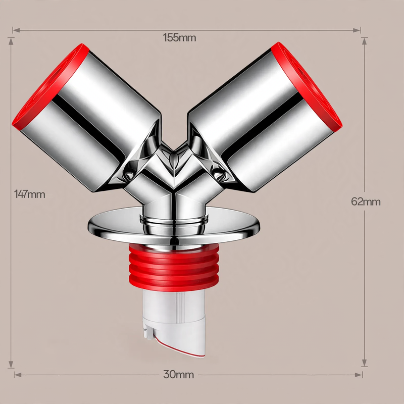 Y-shaped drainage pipe for washing machine and dryer