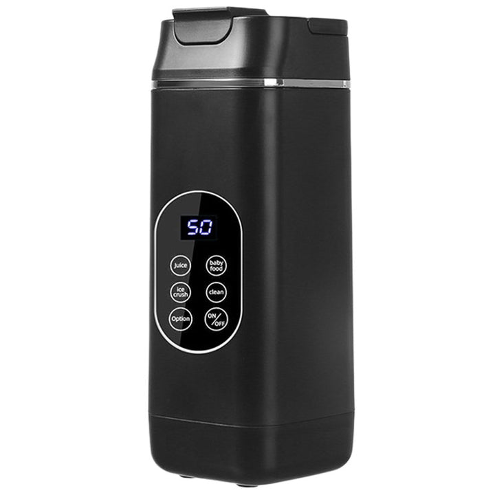 Portable juicer with 12 grinding teeth, up to 400 ml
