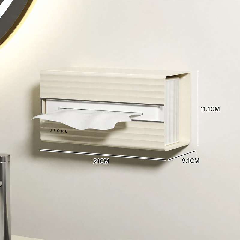 Wall-mounted toilet paper holder, plastic, Z10003C