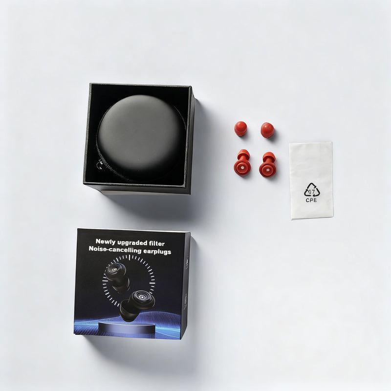 Foam earplugs for sleeping, 4-pack