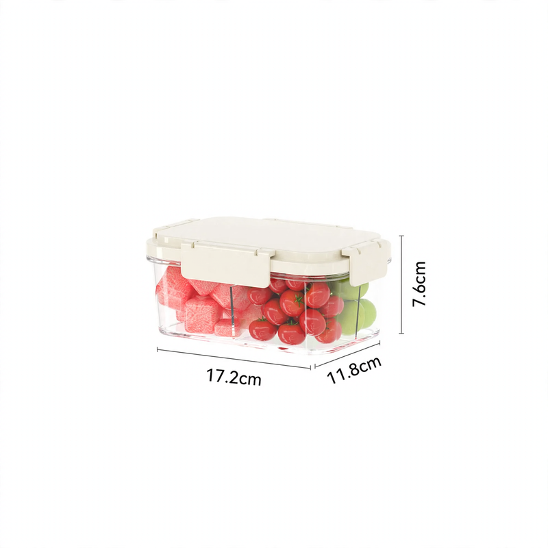 Fresh-keeping box with cooling element and drip tray