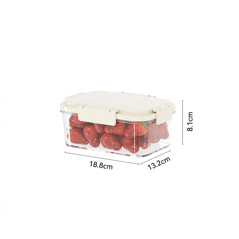 Portable fresh-keeping box with handle and cooling pack
