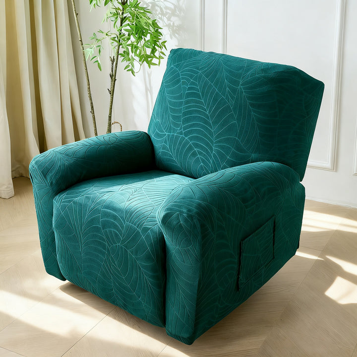 Sofa cover, elastic, geometric pattern