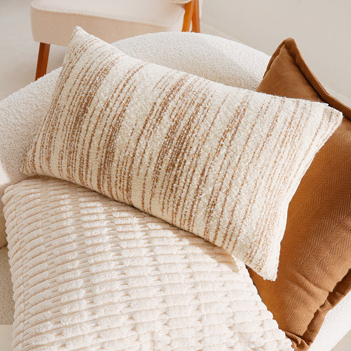 Linen pillowcase, 45 x 45 cm, modern design
