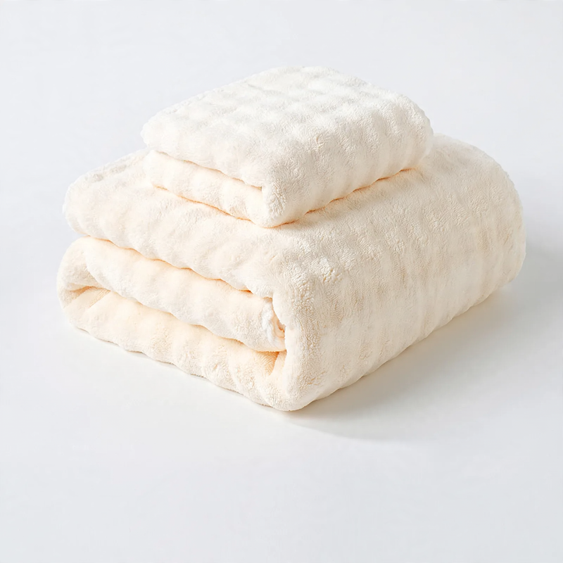 Fleece wool blanket, 800–1000 g, four seasons