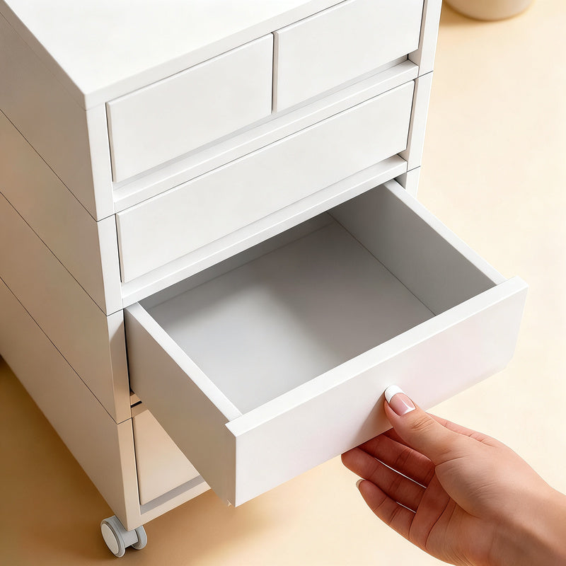 Drawer cabinet with 3–5 drawers, square