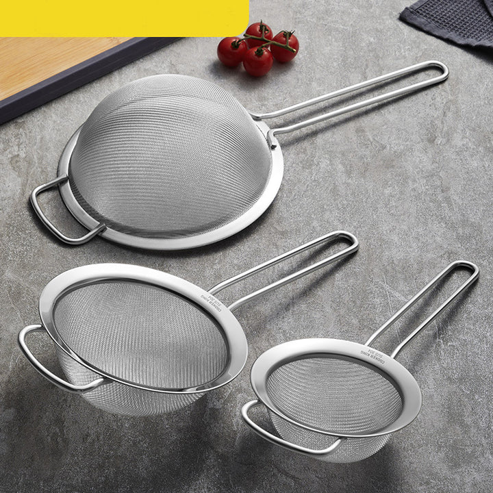 Strainer made of 304 stainless steel, fine mesh