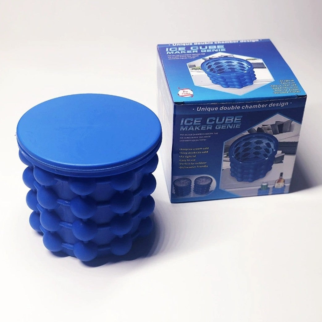 Silicone ice container