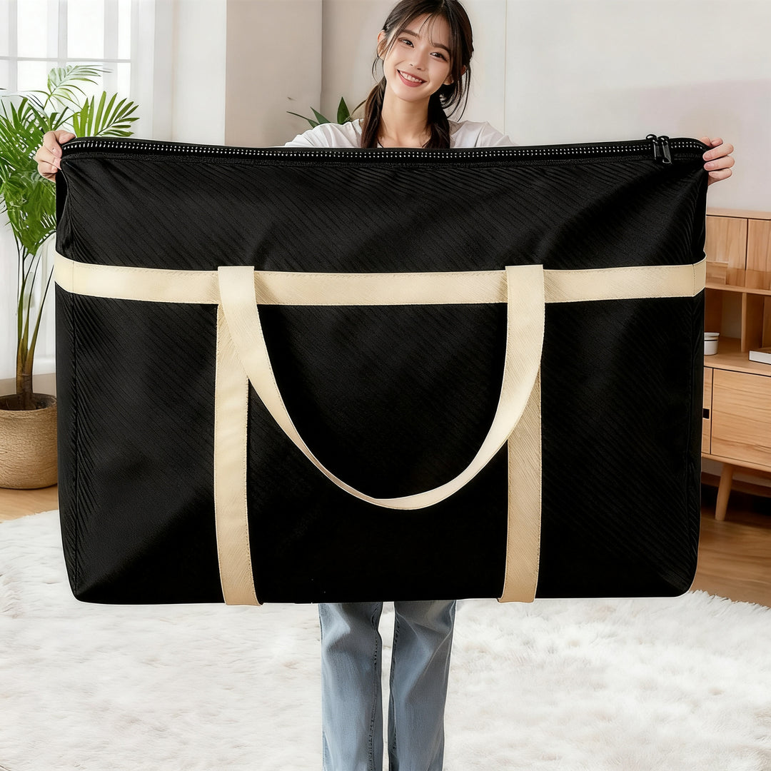 Storage bag for bedding and clothing, waterproof