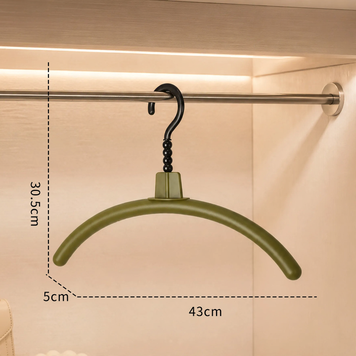 Hanger with ghost design, scratch-free and non-slip