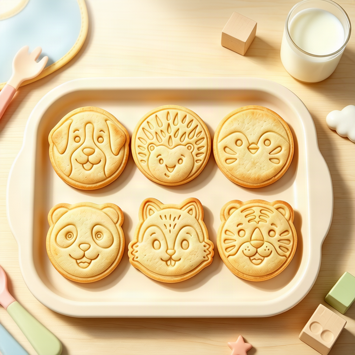 Cookie cutters plastic, various designs
