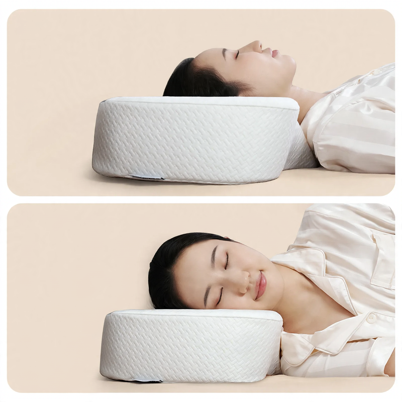 Neck support pillow, memory foam, 63×36×11.5 cm