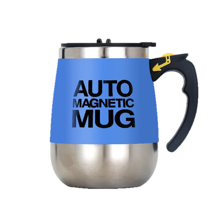 Self-stirring mug, 350 ml, stainless steel