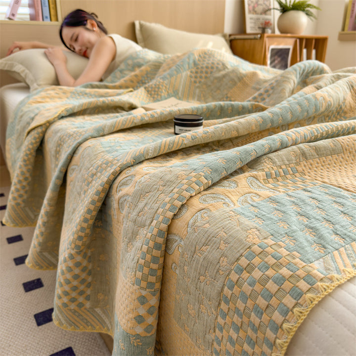 Cooling blanket made of cotton, 1000–1500 g
