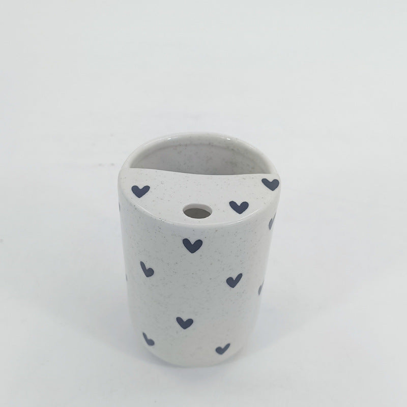 Ceramic coffee mug with handle, 370 ml