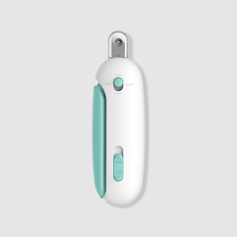Claw scissors for cats and dogs with adjustable hole