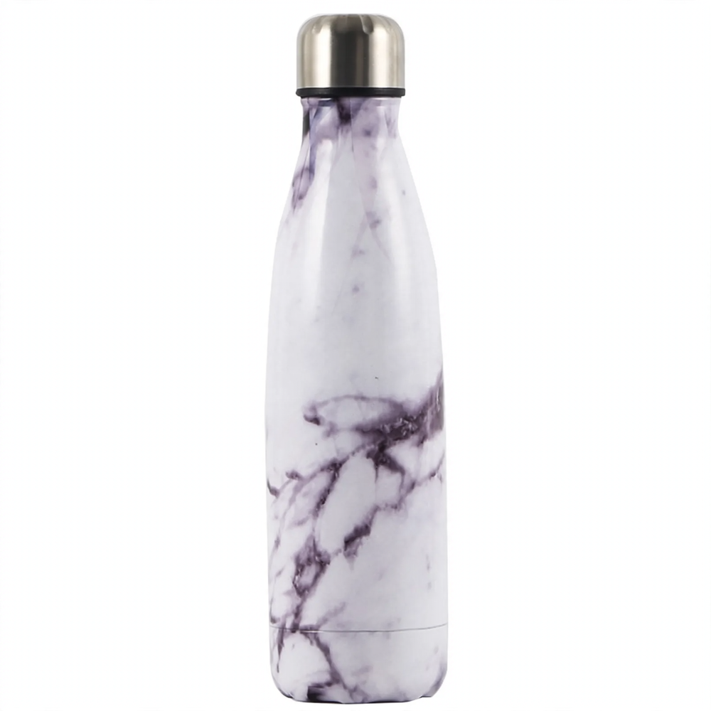 Insulated stainless steel drinking bottle, 500 ml