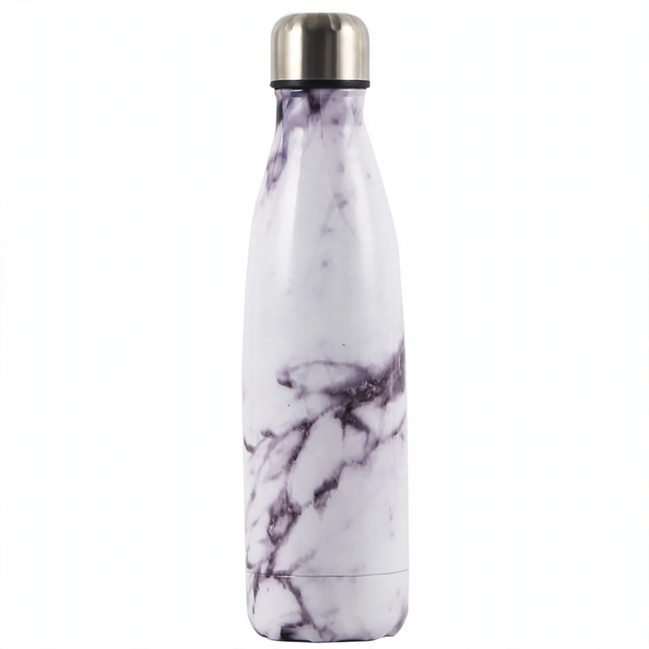 Insulated stainless steel drinking bottle, 500 ml