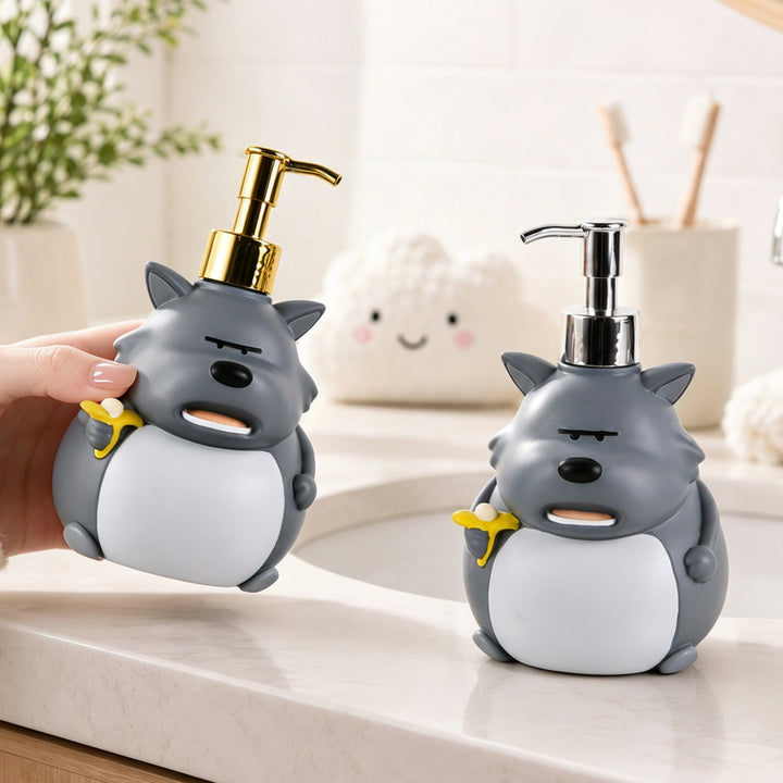 Banana Peel Soap Dispenser with Pump Closure