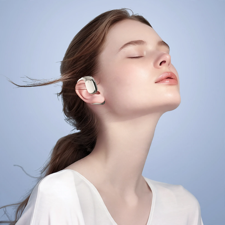 Bluetooth earphones with AI translation, model YC-01