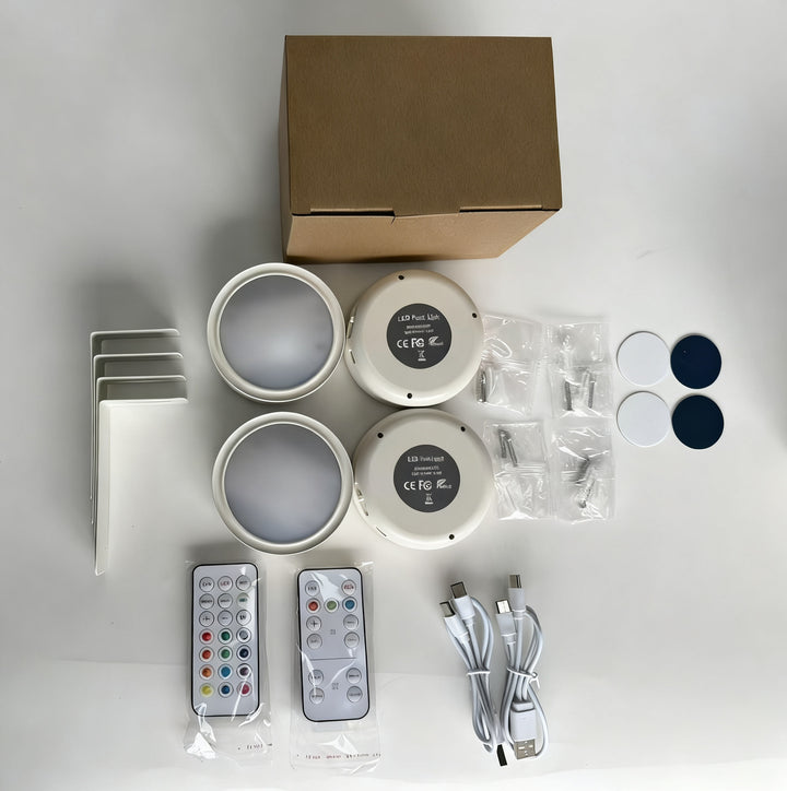 Wall lamp with motion sensor and LED